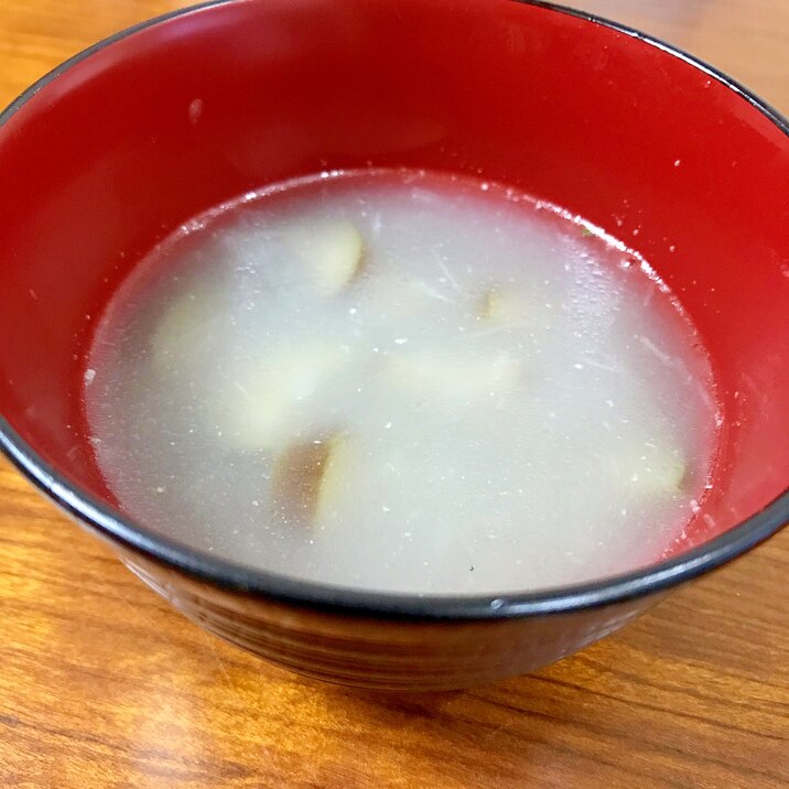 茄子と玉ねぎの中華スープ